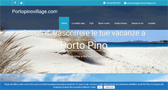 Desktop Screenshot of portopinovillage.com